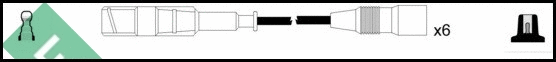 Ignition Cable Kit (LUC5024)