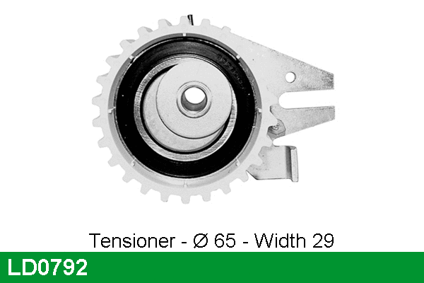 Tensioner Pulley, timing belt (LD0792)