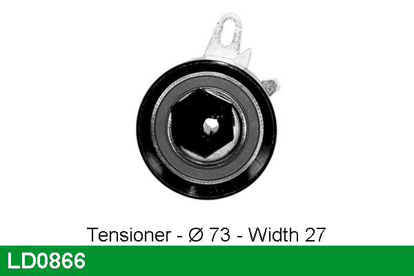 Tensioner Pulley, timing belt (LD0866)