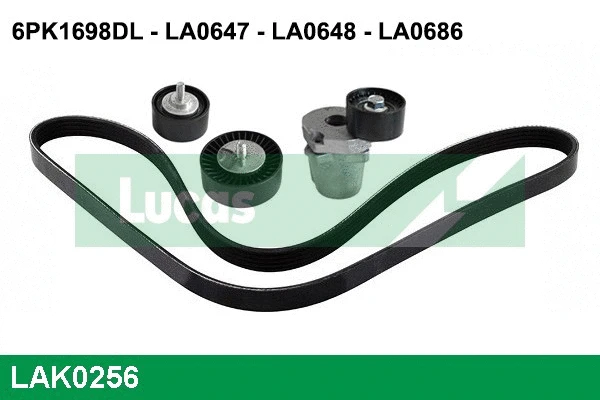 V-Ribbed Belt Set (LAK0256)