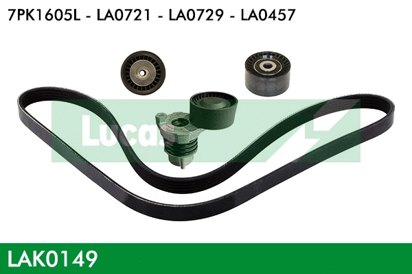 V-Ribbed Belt Set (LAK0149)