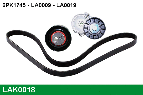 V-Ribbed Belt Set (LAK0018)