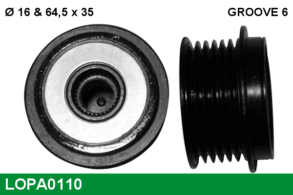 Alternator Freewheel Clutch (LOPA0110)