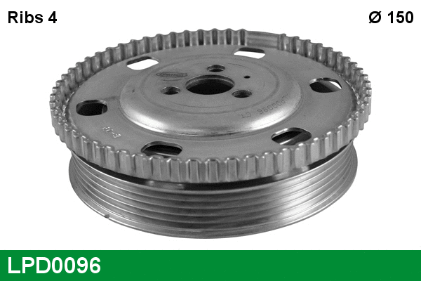Belt Pulley, crankshaft (LPD0096)