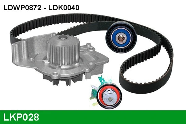 Water Pump & Timing Belt Kit (LKP028)