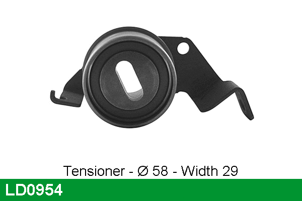 Tensioner Pulley, timing belt (LD0954)