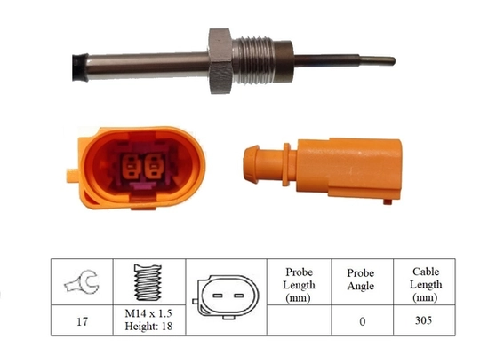 Sensor, exhaust gas temperature (LGS7243)