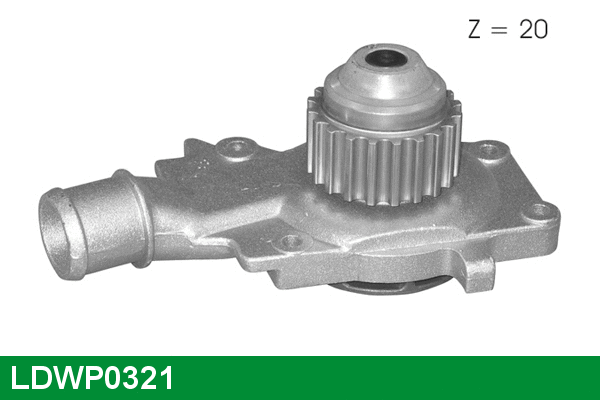 Water Pump, engine cooling (LDWP0321)