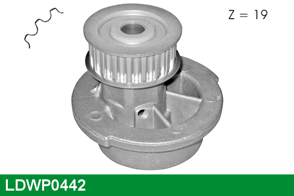 Water Pump, engine cooling (LDWP0442)