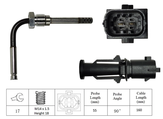 Sensor, exhaust gas temperature (LGS6059)
