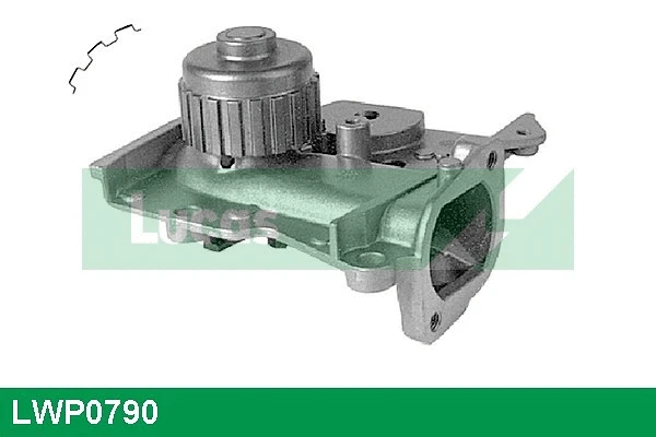 Water Pump, engine cooling (LWP0790)