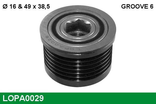 Alternator Freewheel Clutch (LOPA0029)