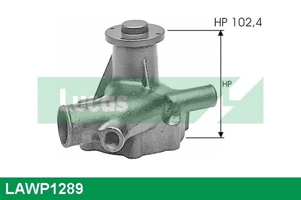 Water Pump, engine cooling (LAWP1289)
