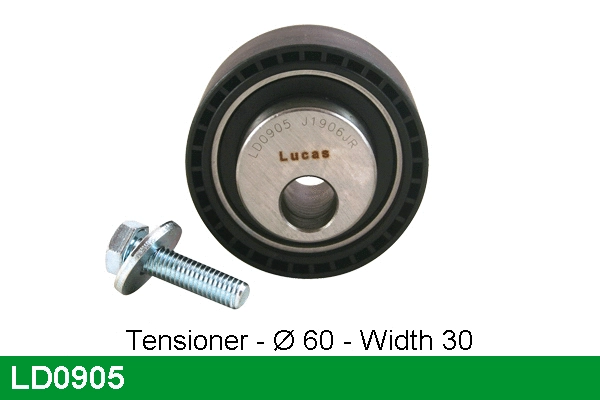 Tensioner Pulley, timing belt (LD0905)