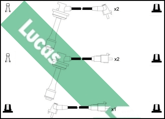 Ignition Cable Kit (LUC7070)