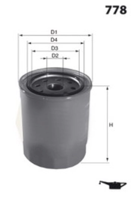 Oil Filter (LFOS100)