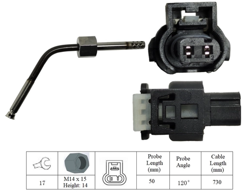 Sensor, exhaust gas temperature (LGS7228)