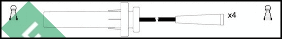 Ignition Cable Kit (LUC4609)