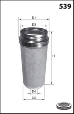Secondary Air Filter (LFAF702)