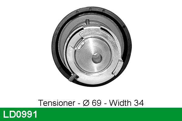 Tensioner Pulley, timing belt (LD0991)