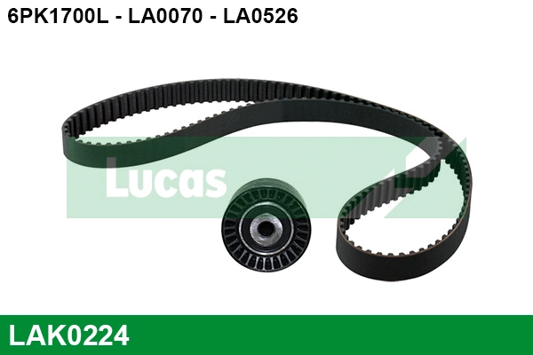 V-Ribbed Belt Set (LAK0224)