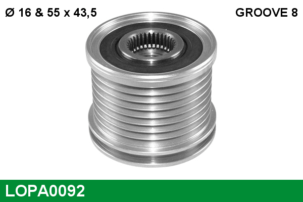 Alternator Freewheel Clutch (LOPA0092)