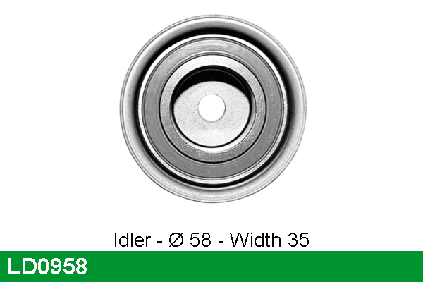 Tensioner Pulley, timing belt (LD0958)