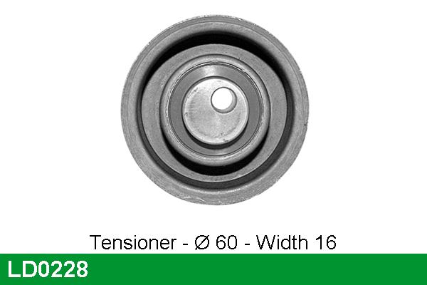 Tensioner Pulley, timing belt (LD0228)
