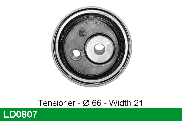 Tensioner Pulley, timing belt (LD0807)