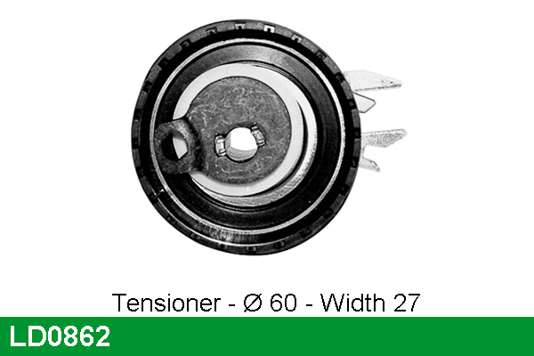 Tensioner Pulley, timing belt (LD0862)