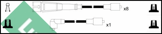 Ignition Cable Kit (LUC4322)