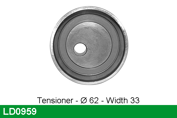 Tensioner Pulley, timing belt (LD0959)