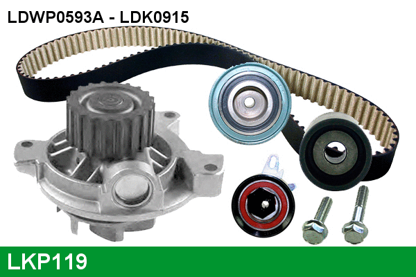 Water Pump & Timing Belt Kit (LKP119)