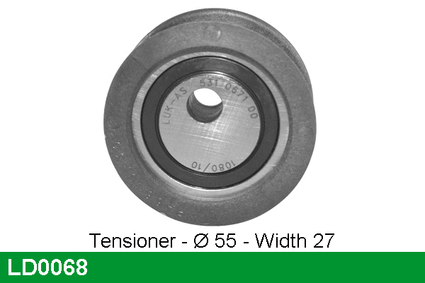 Tensioner Pulley, timing belt (LD0068)