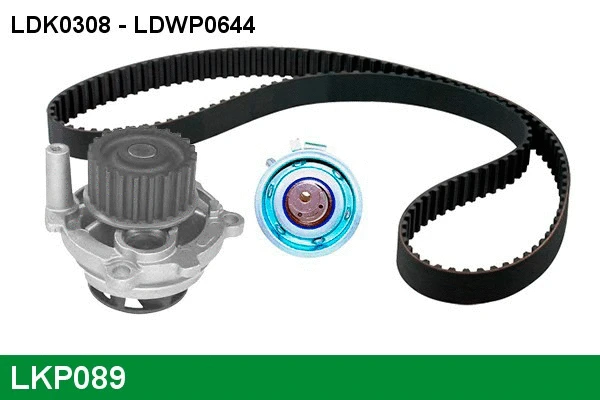 Water Pump & Timing Belt Kit (LKP089)