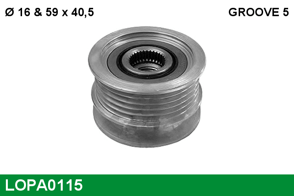 Alternator Freewheel Clutch (LOPA0115)