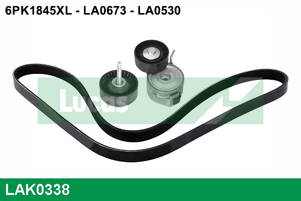 V-Ribbed Belt Set (LAK0338)
