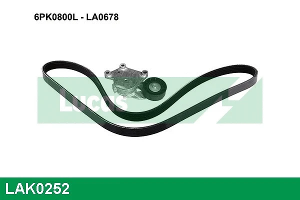 V-Ribbed Belt Set (LAK0252)