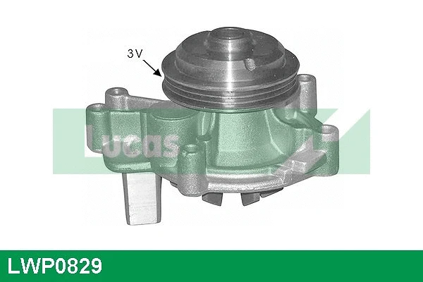 Water Pump, engine cooling (LWP0829)
