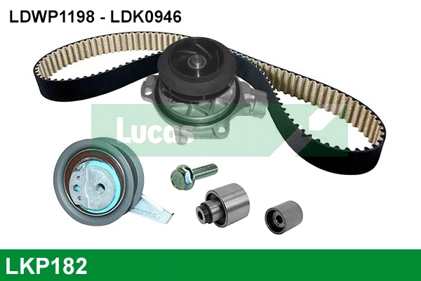 Water Pump & Timing Belt Kit (LKP182)