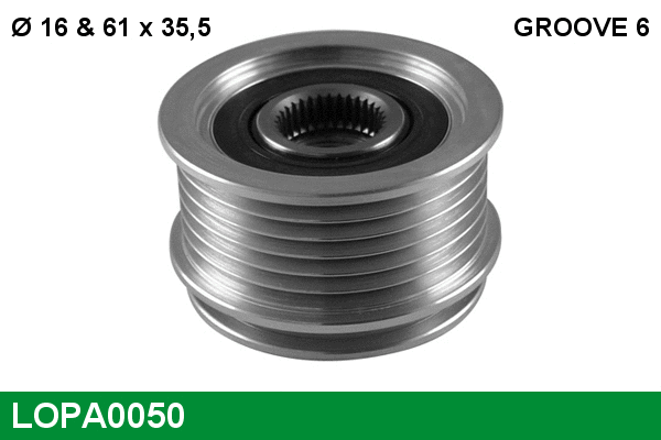 Alternator Freewheel Clutch (LOPA0050)