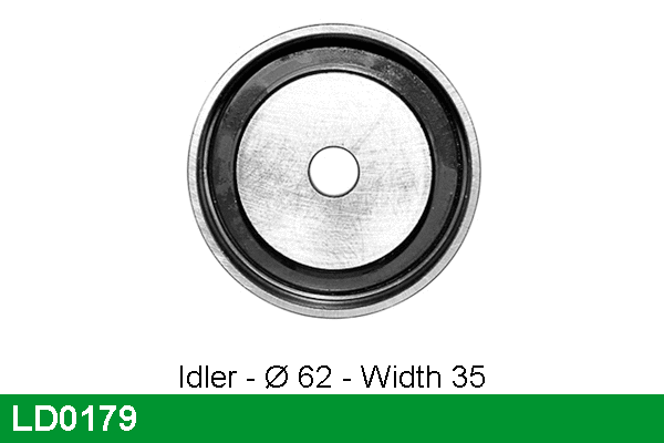 Tensioner Pulley, timing belt (LD0179)