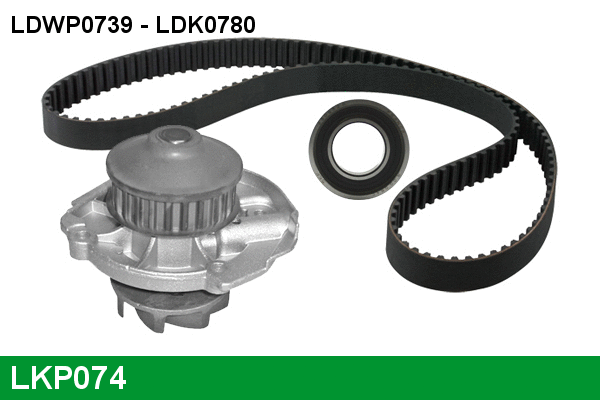 Water Pump & Timing Belt Kit (LKP074)