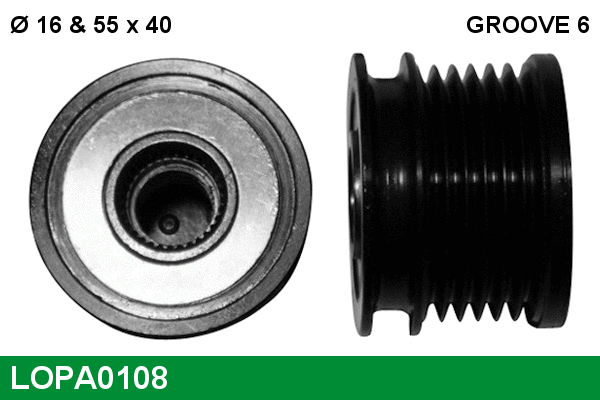 Alternator Freewheel Clutch (LOPA0108)