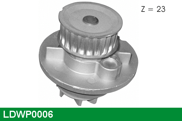 Water Pump, engine cooling (LDWP0006)