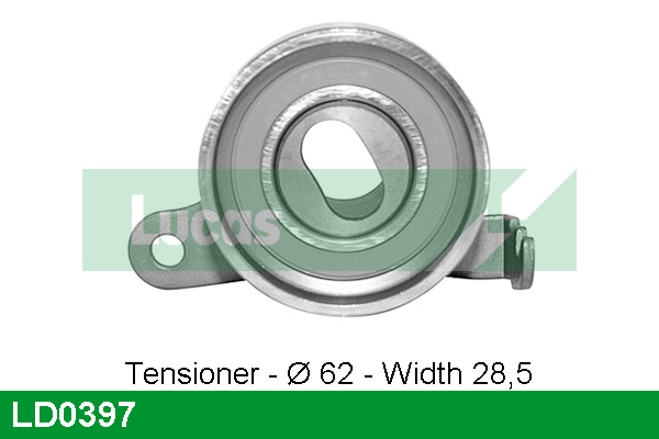 Tensioner Pulley, timing belt (LD0397)