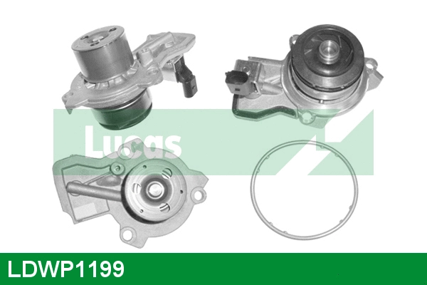 Water Pump, engine cooling (LDWP1199)
