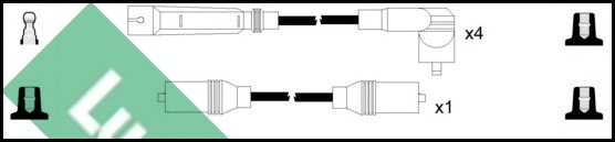 Ignition Cable Kit (LUC4206)