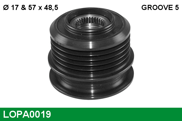 Alternator Freewheel Clutch (LOPA0019)