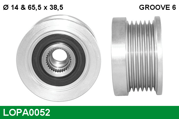 Alternator Freewheel Clutch (LOPA0052)